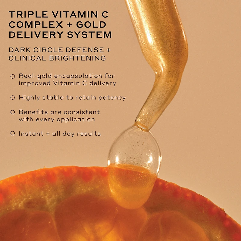 Crème contour des yeux à la vitamine C Banana Bright+ pour cernes