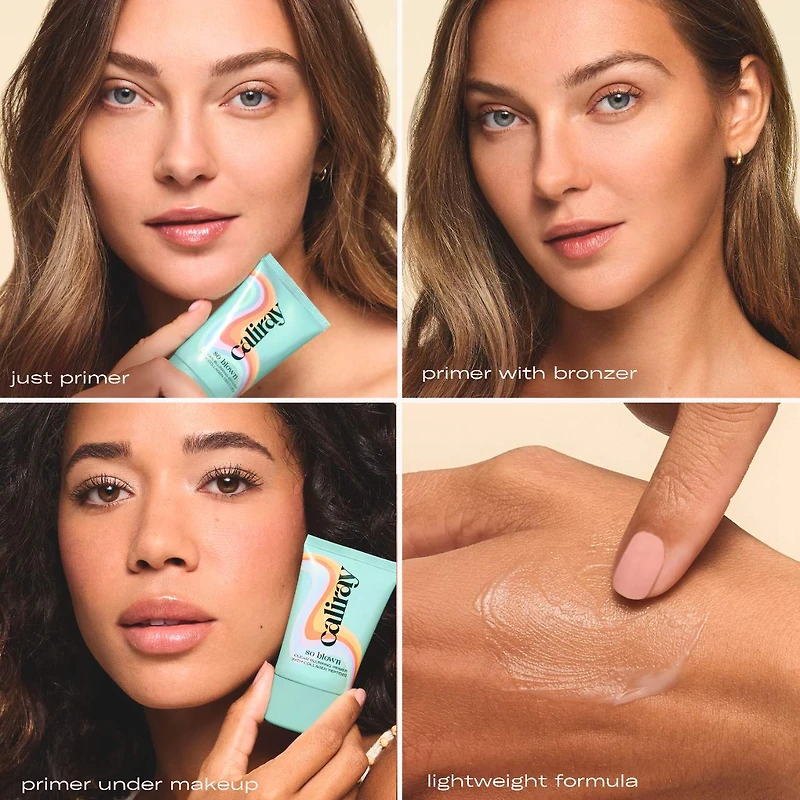 Base aux peptides de collagène minimisant les pores et hydratant So Blown avec niacinamide