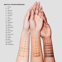 Anticernes longue tenue à couvrance totale pour la peau