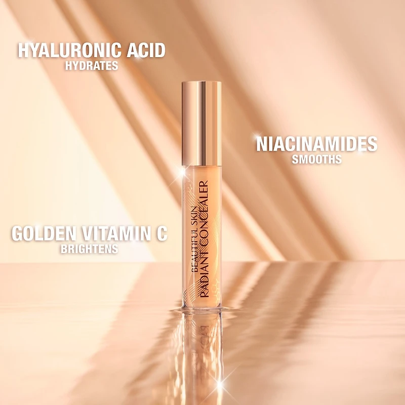 Anticernes radieux couvrance moyenne à totale Beautiful Skin avec acide hyaluronique