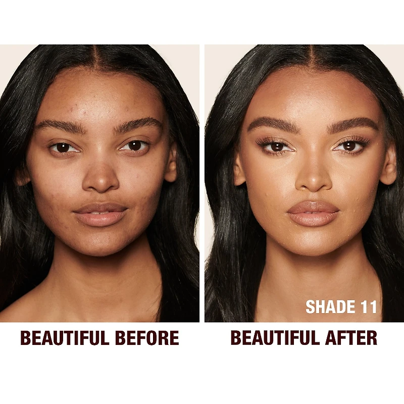 Anticernes radieux couvrance moyenne à totale Beautiful Skin avec acide hyaluronique