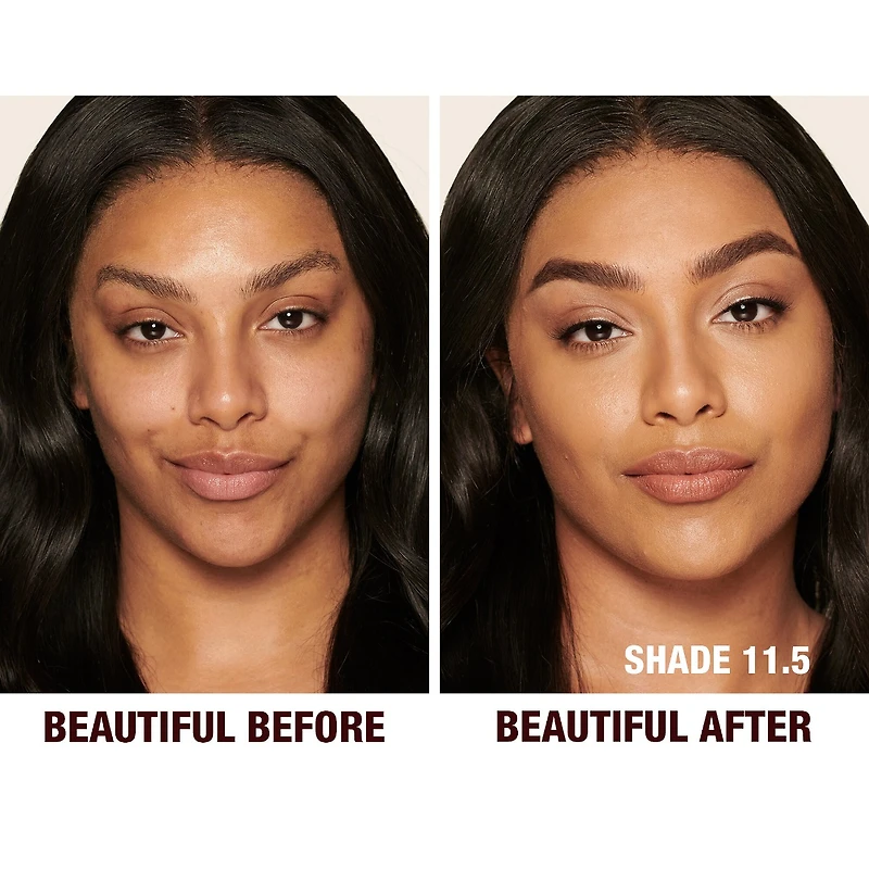 Anticernes radieux couvrance moyenne à totale Beautiful Skin avec acide hyaluronique