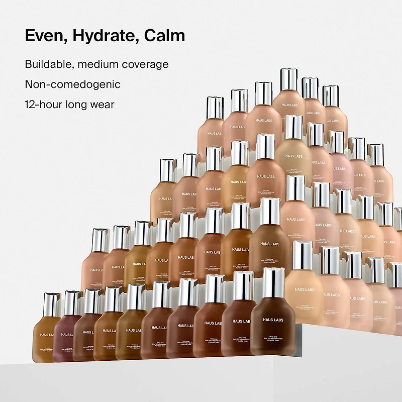 Fond de teint à couvrance moyenne Triclone Skin Tech avec arnica fermenté