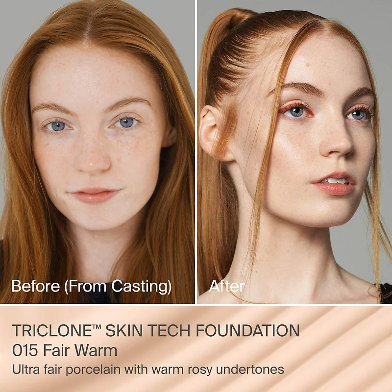 Fond de teint à couvrance moyenne Triclone Skin Tech avec arnica fermenté