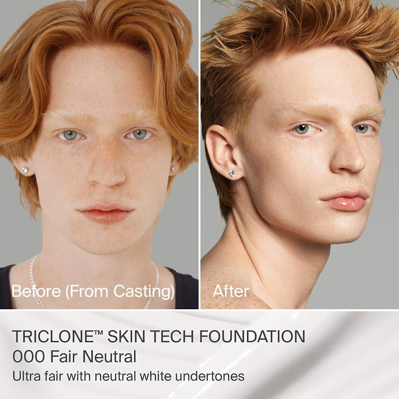 Fond de teint à couvrance moyenne Triclone Skin Tech avec arnica fermenté