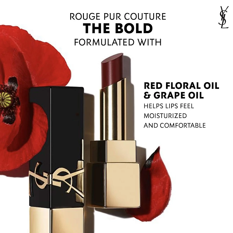 Le rouge à lèvres audacieux riche en pigment