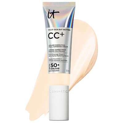 IT Cosmetics CC+ Cream Full Coverage Color Correcting Foundation with SPF 50+ 1.08 mL