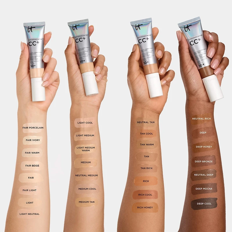 CC+ Cream Full Coverage Color Correcting Foundation with SPF 50+
