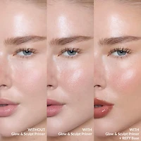 Base sérum pour le visage Éclat et sculpture avec niacinamide