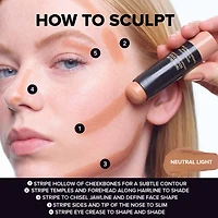 Bâton teinté pour estomper les contours