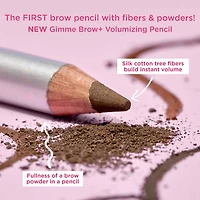 Crayon à sourcils volumisant avec fibre Gimme Brow+