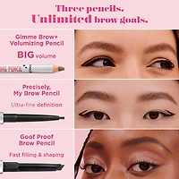 Crayon à sourcils volumisant avec fibre Gimme Brow+