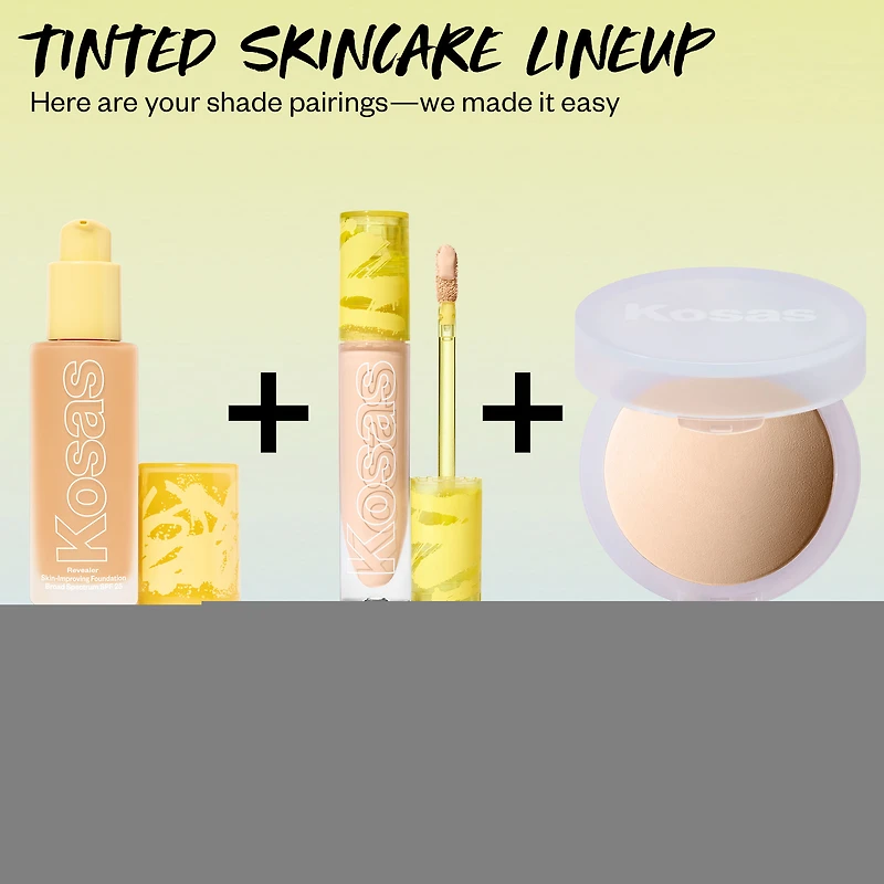 Revealer Skin-Improving Foundation SPF25 with Hyaluronic Acid and Niacinamide