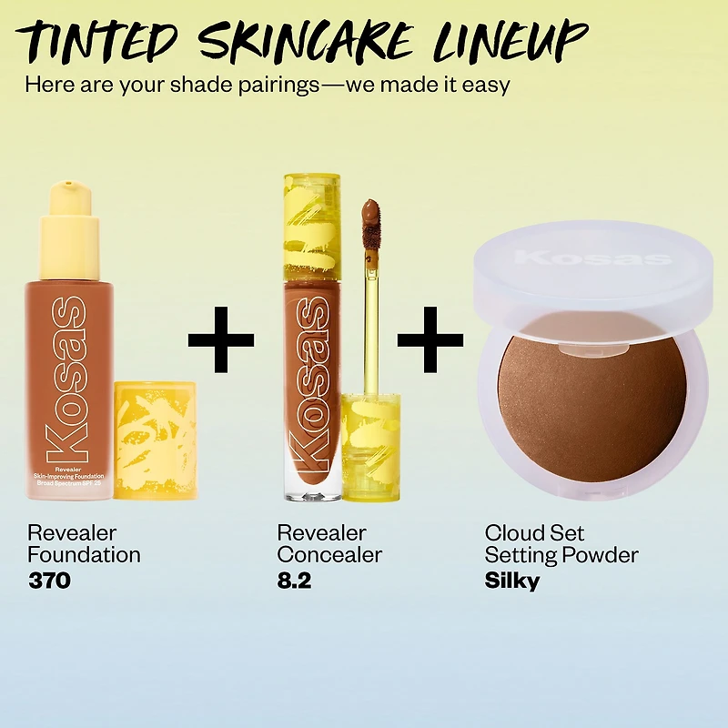 Revealer Skin-Improving Foundation SPF25 with Hyaluronic Acid and Niacinamide