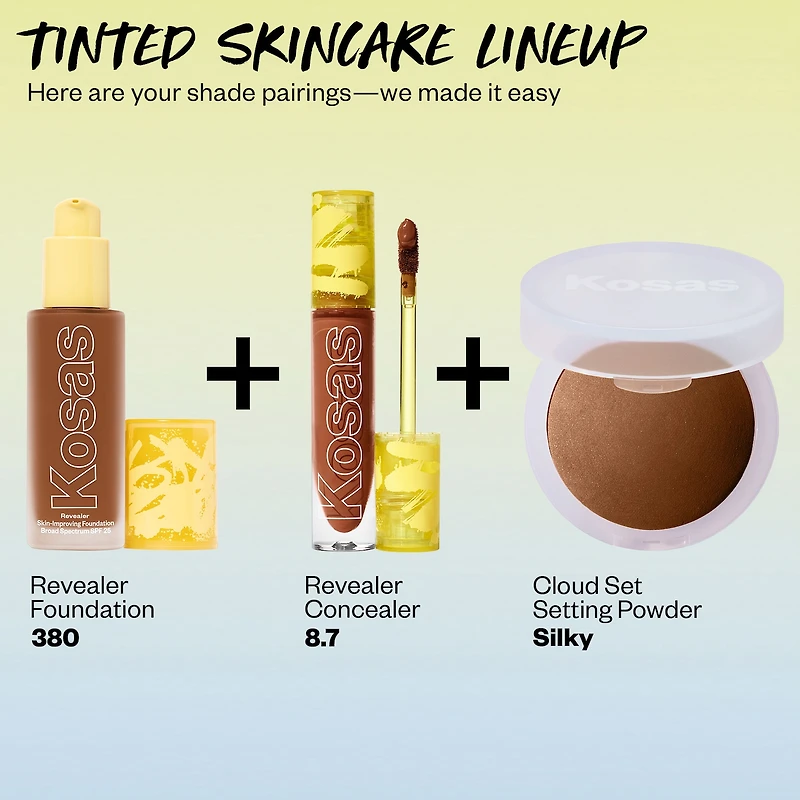 Revealer Skin-Improving Foundation SPF25 with Hyaluronic Acid and Niacinamide