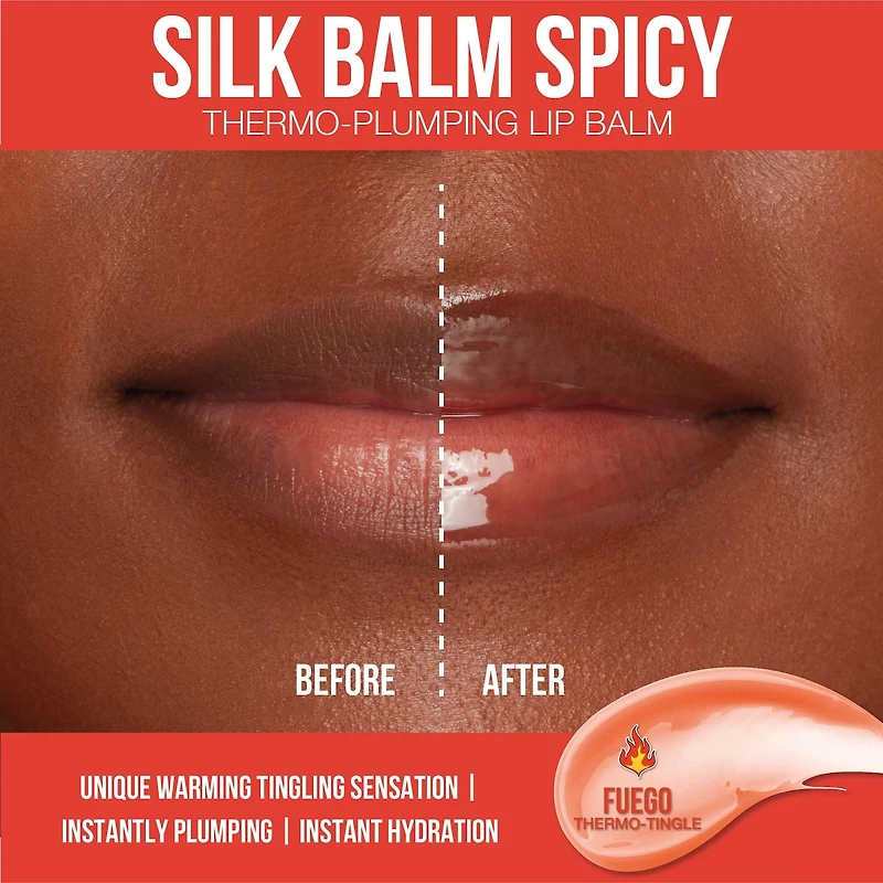 Baume à lèvres thermo-repulpant Silk Balm Spicy