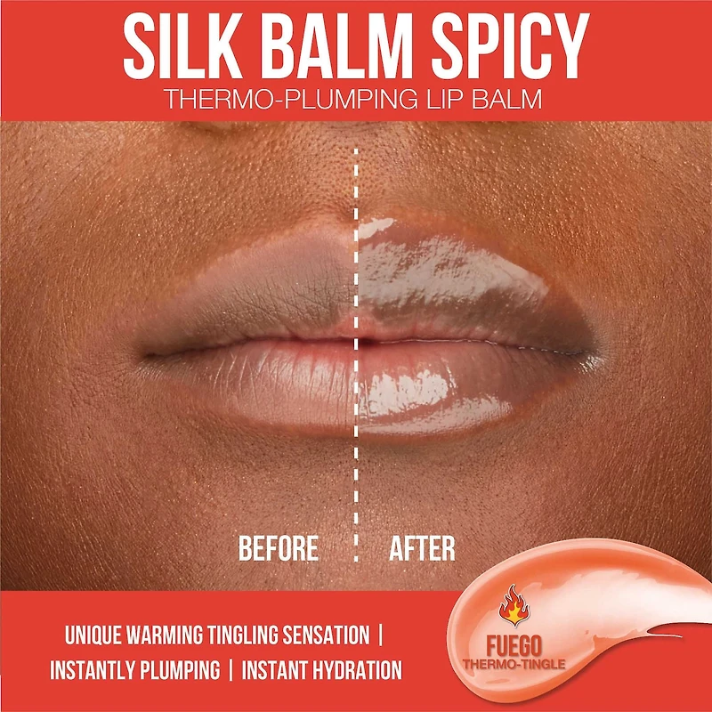 Baume à lèvres thermo-repulpant Silk Balm Spicy