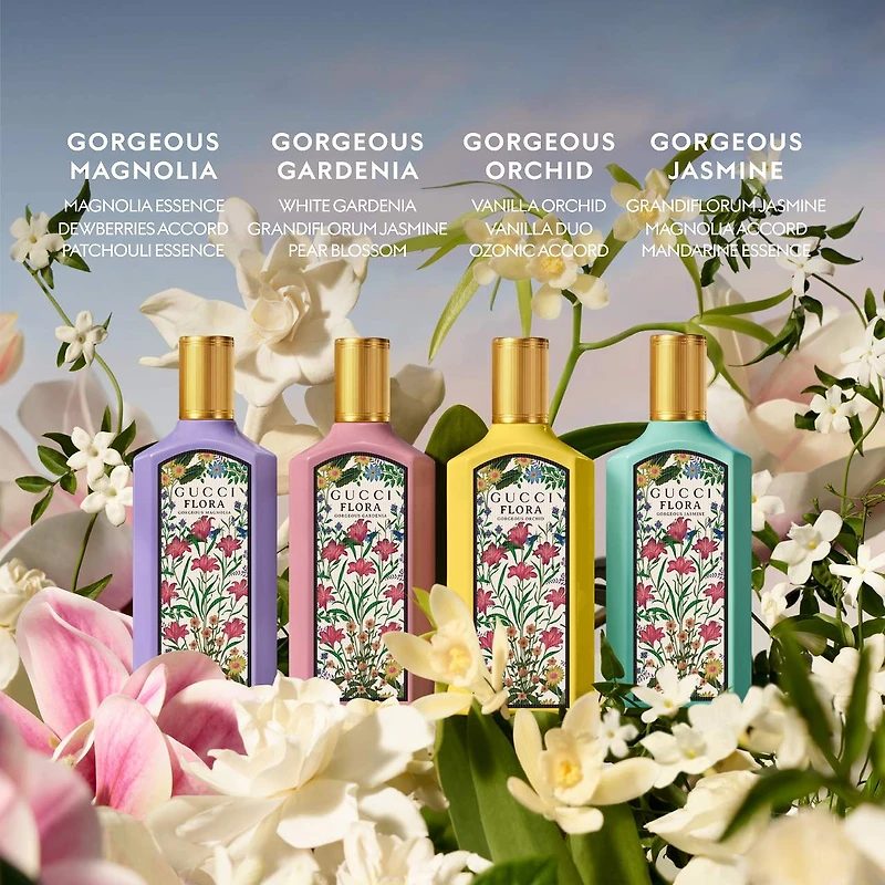 Eau de parfum Flore Beautiful Jasmine avec orange et bois santal