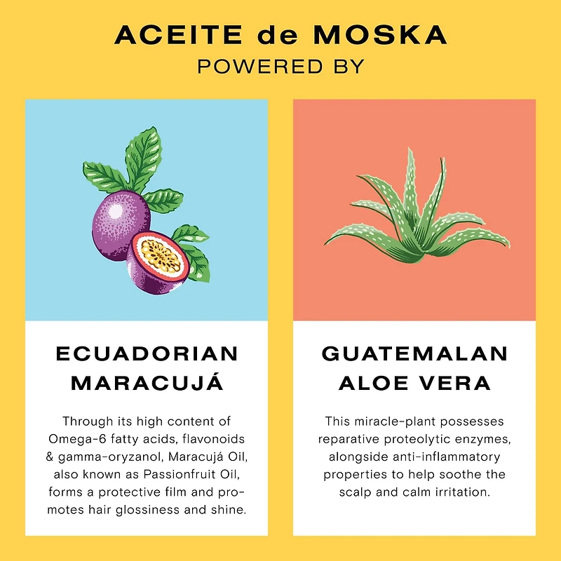 Aceite de Moska Pre-Shampoo Scalp & Hair Oil