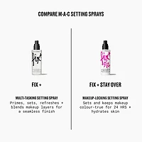 Mini vaporisateur fixateur hydratant et polyvalent fix+ stay over sans alcool 24 H :