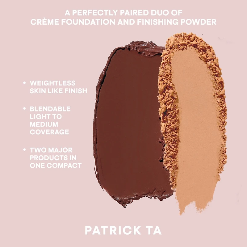Duo fond de teint en crème et poudre finition Major Skin
