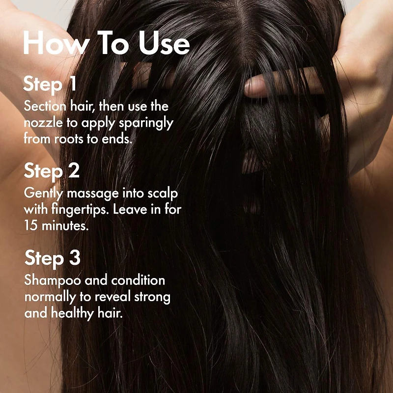 Soin pré-shampoing à l’huile capillaire Elixir avec huile de ricin