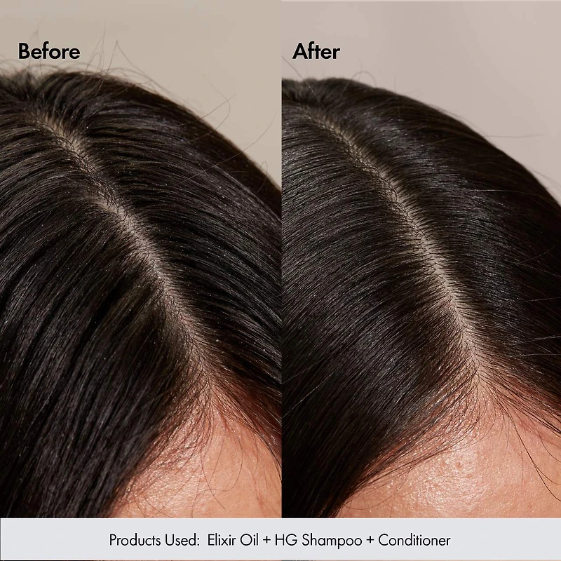 Soin pré-shampoing à l’huile capillaire Elixir avec huile de ricin