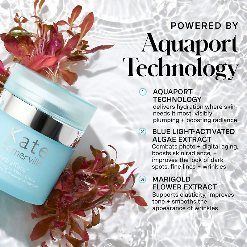 Crème d’eau hydratante revitalisante HydraKate