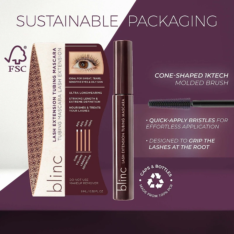 Mascara allongeant et définissant faux cils