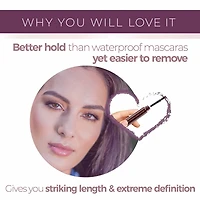 Mascara allongeant et définissant faux cils