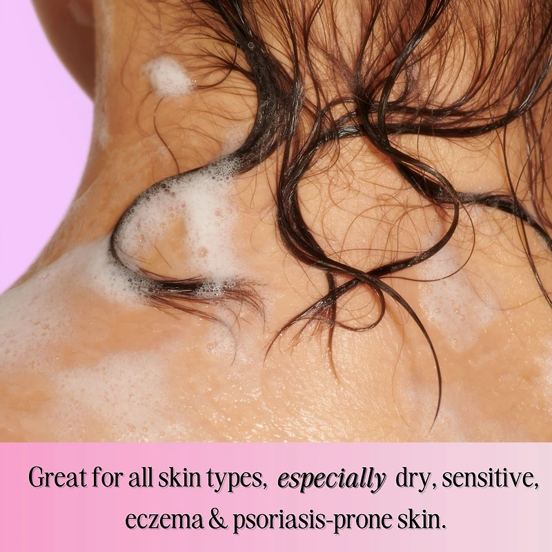 Moisturizing Butter Cream Body Wash - Non-Stripping with Shea Butter, Ceramides and Niacinamide
