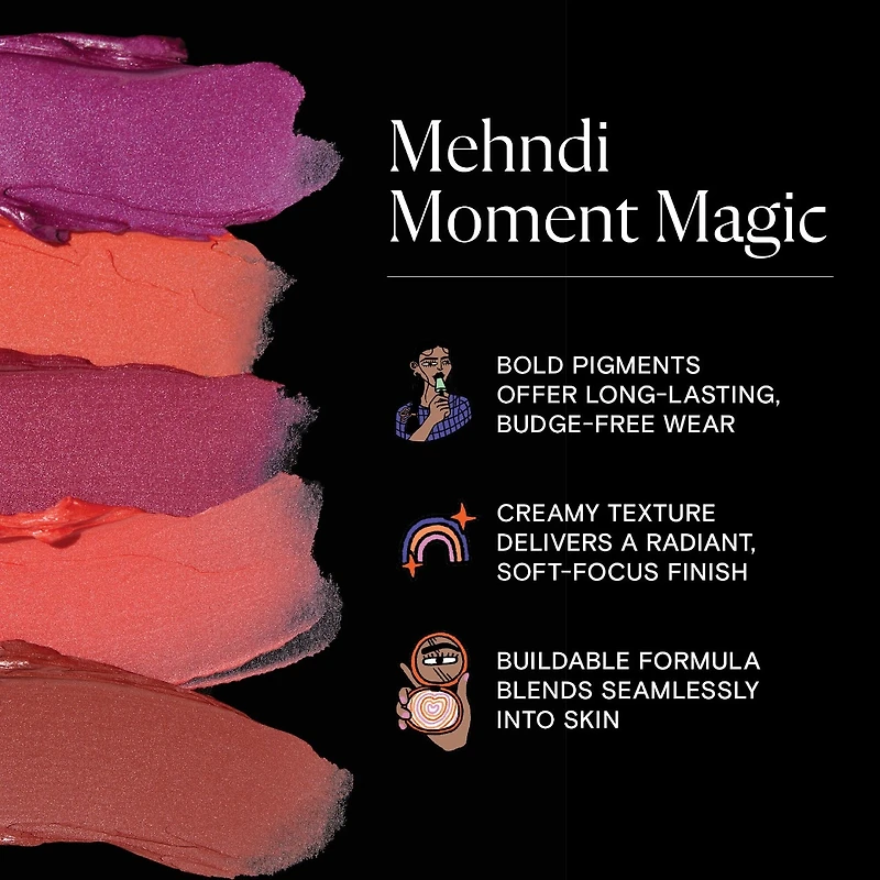 Mehndi Moment Long-Lasting Radiant Cream Blush