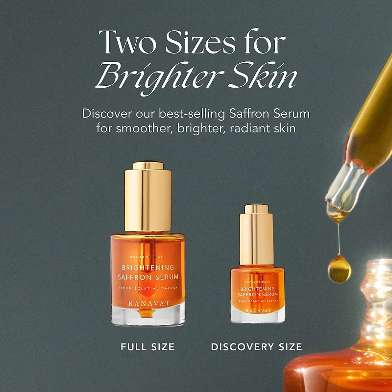Saffron Brightening Dark Spot Treatment Vitamin C Alternative
