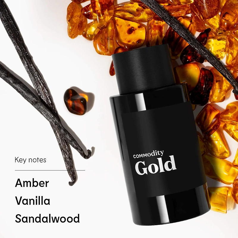 Gold Expressive Eau de Parfum with Vanilla & Sandalwood