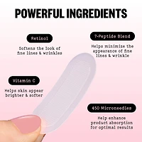 Microneedling Wrinkle Patches For Face with Retinol, Peptides, and Vitamin C