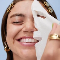 Masques visage hydratants avec acide hyaluronique