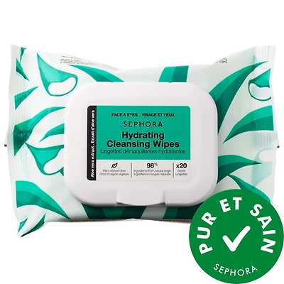 Lingettes nettoyantes et exfoliantes