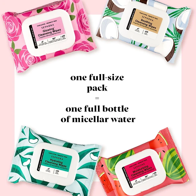 Cleansing + Exfoliating Wipes