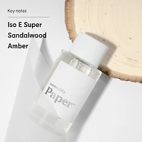 Paper- Personal Eau de Parfum with Amber & Iso E Super