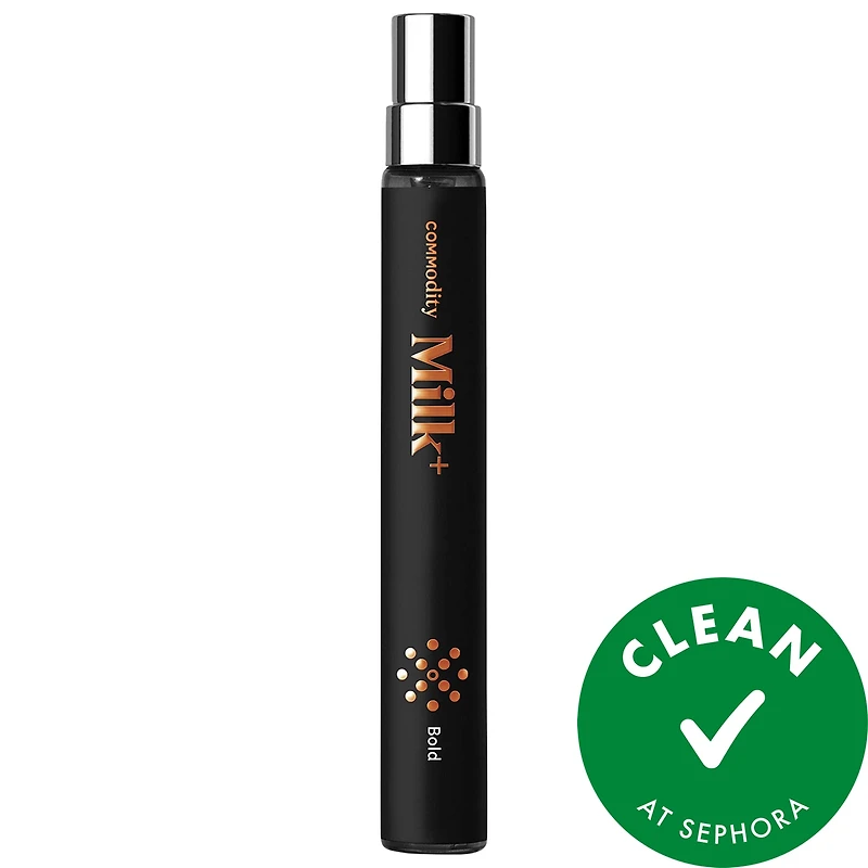 Commodity Milk+ Bold Eau de Parfum with Marshmallow & Firewood Travel Spray 0.34 oz / 10 mL Milk+ Bold Travel Spray Eau de Parfum Spray