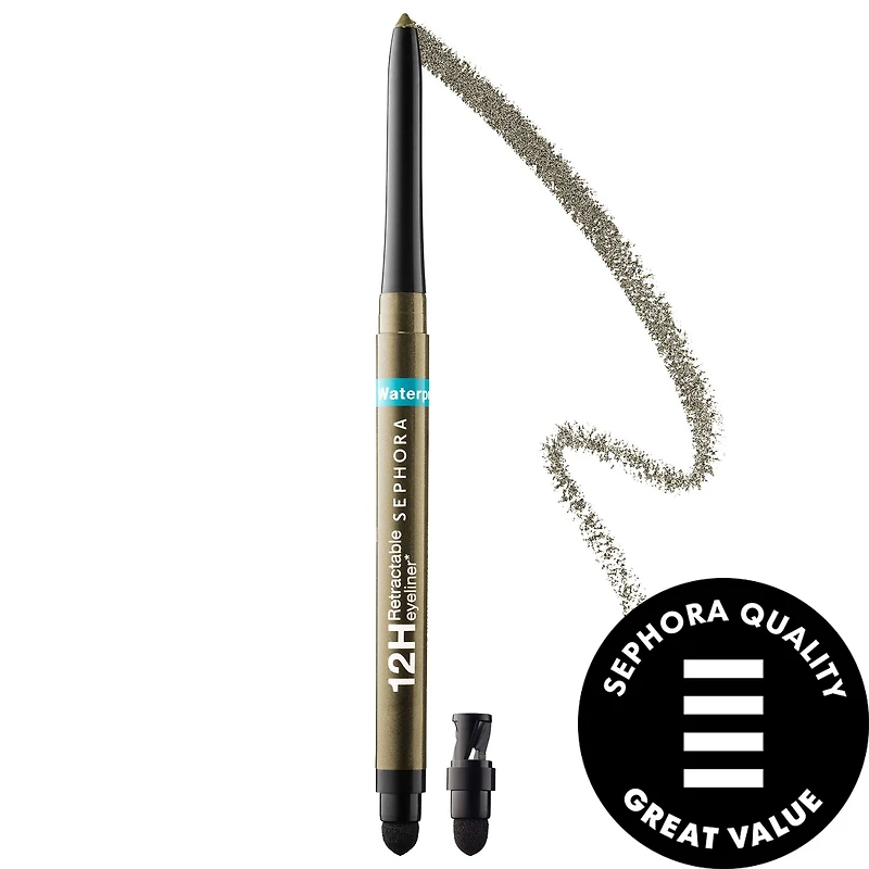 SEPHORA COLLECTION Waterproof 12HR Retractable Eyeliner Pencil 0.01 oz / 0.3 g