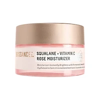 Hydratant illuminant à la rose avec vitamine C + squalane