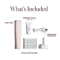 LUXE+ Advanced Sonic Dermaplaning + Peach Fuzz Removal