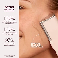 LUXE+ Advanced Sonic Dermaplaning + Peach Fuzz Removal