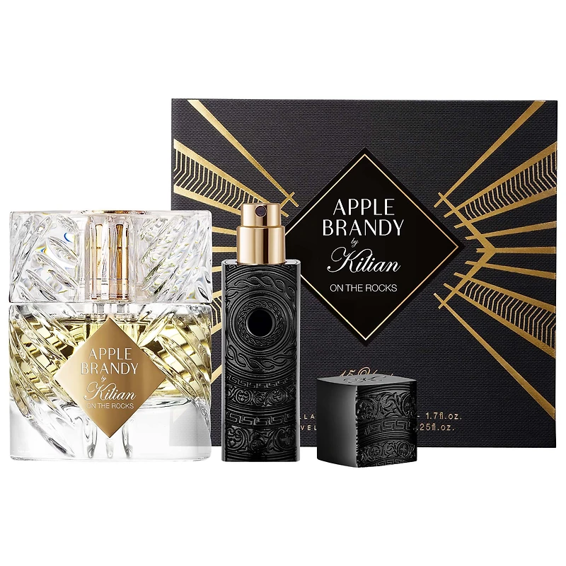 Apple Brandy on the Rocks Icon Set