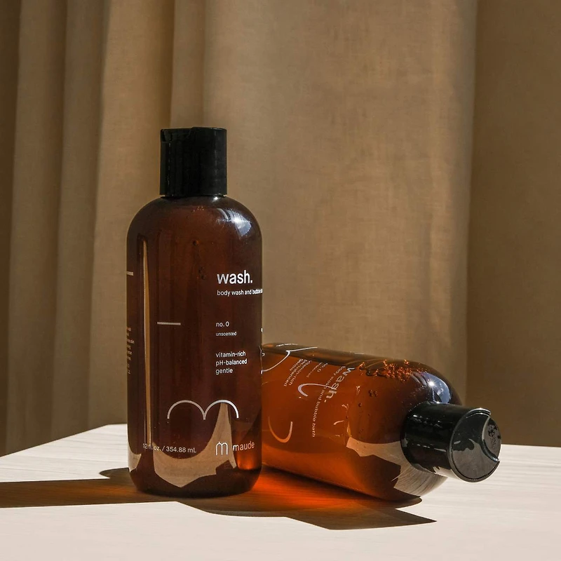 Wash - pH-balanced body wash and bubble bath