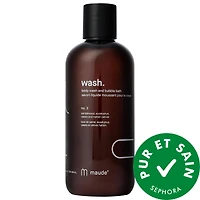 Wash - pH-balanced body wash and bubble bath
