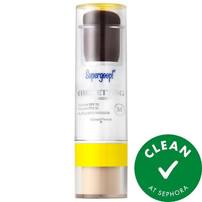 Supergoop! (Re)setting 100% Mineral Powder SPF 35 Mineral Sunscreen 0.15 oz / 4.43 mL