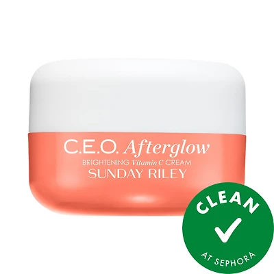 Sunday Riley Mini C.E.O. Afterglow Brightening Vitamin C Moisturizer 0.5 oz / 15 mL