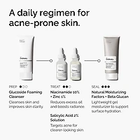 Solution exfoliante contre l’acné à 2 % d’acide salicylique
